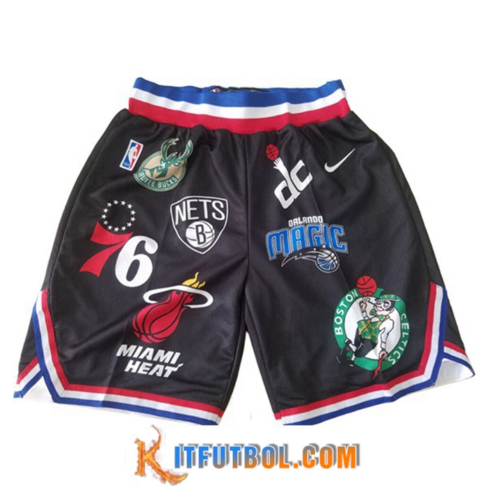 Cortos NBA Chicago Bulls Negro