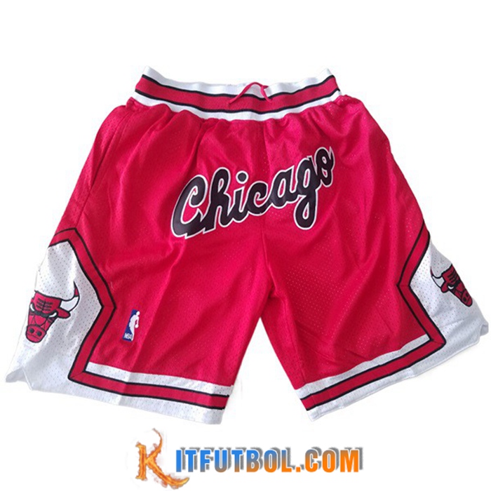 Cortos NBA Chicago Bulls Rojo