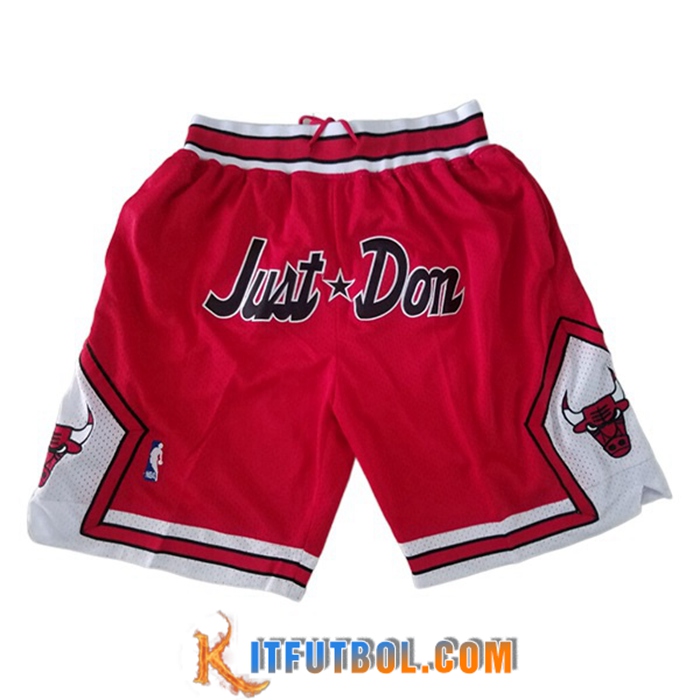 Cortos NBA Chicago Bulls Rojo