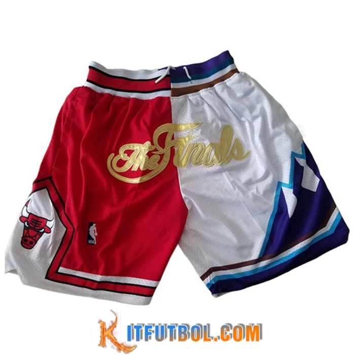 Cortos NBA Chicago Bulls Rojo/Blanco