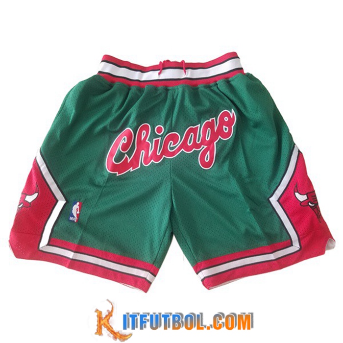 Cortos NBA Chicago Bulls Verde