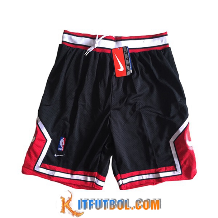 Cortos NBA Chicago Bulls Negro