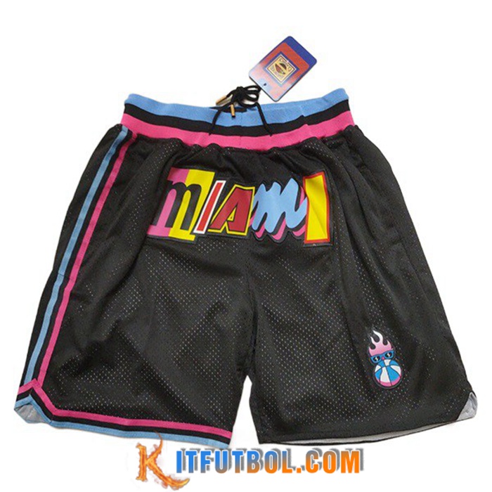 Cortos NBA Miami Heat Negro
