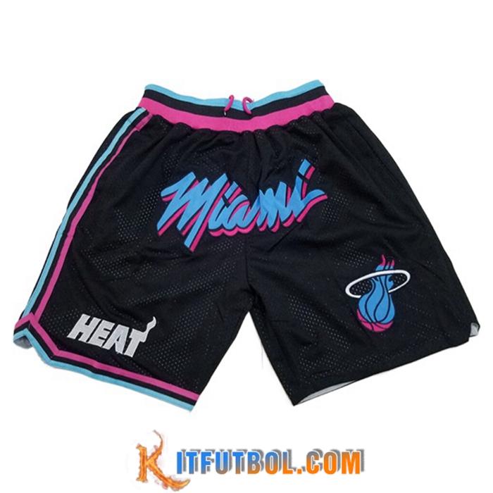Cortos NBA Miami Heat Negro