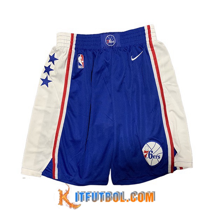 Cortos NBA Philadelphia 76ers Azul