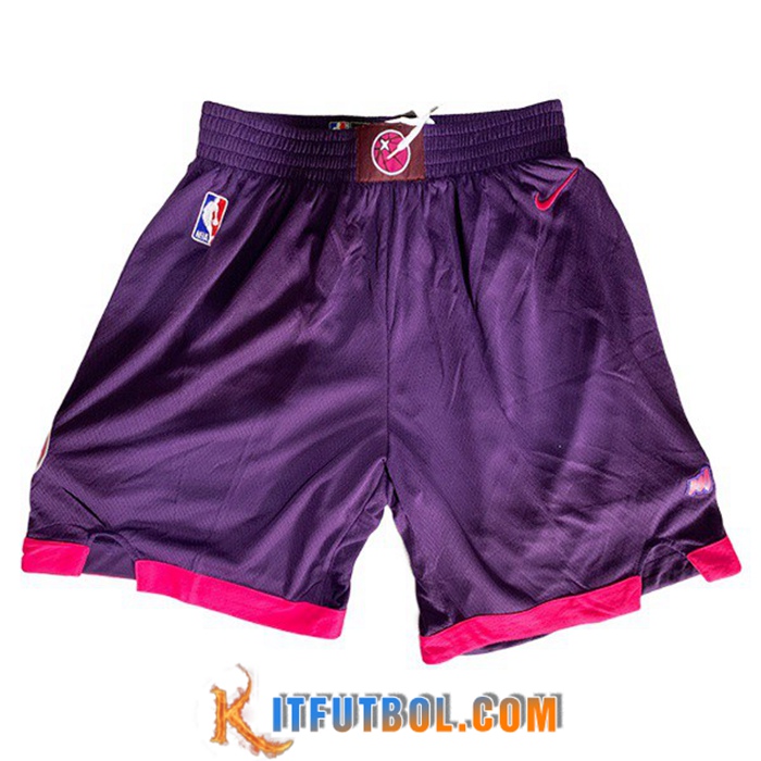 Cortos NBA Minnesota Timberwolves Violeta