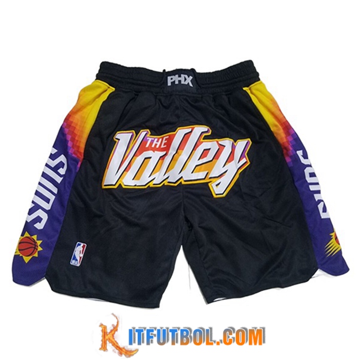 Cortos NBA Phoenix Suns Negro