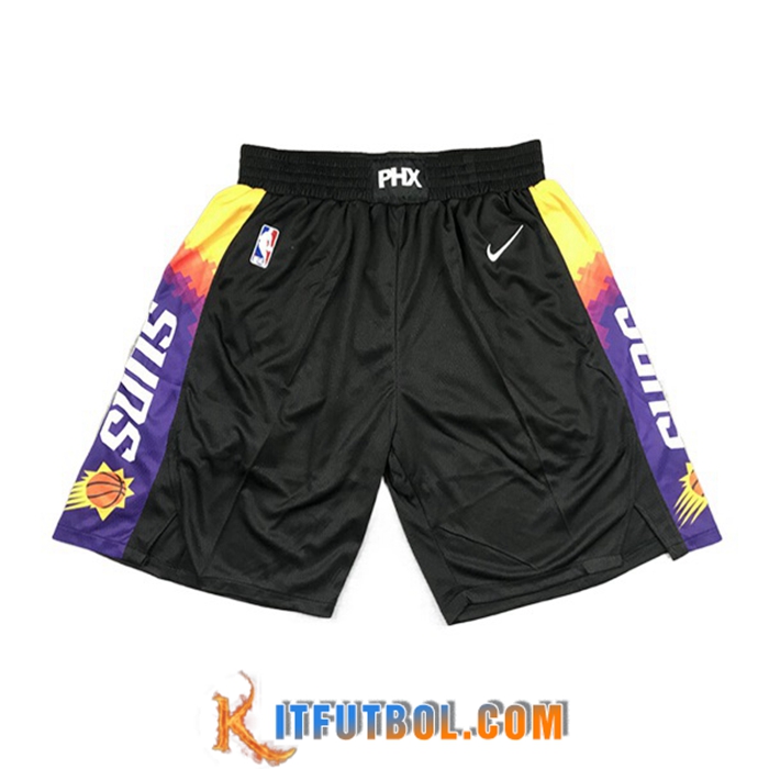 Cortos NBA Phoenix Suns Negro