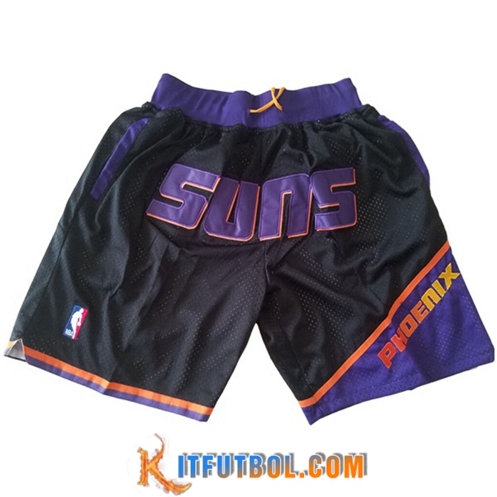 Cortos NBA Phoenix Suns Negro