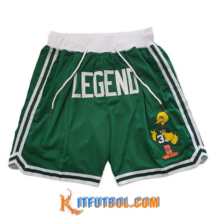 Cortos NBA Boston Celtics Verde