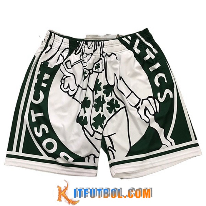 Cortos NBA Boston Celtics Blanco