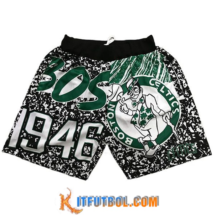 Cortos NBA Boston Celtics Negro/Verde