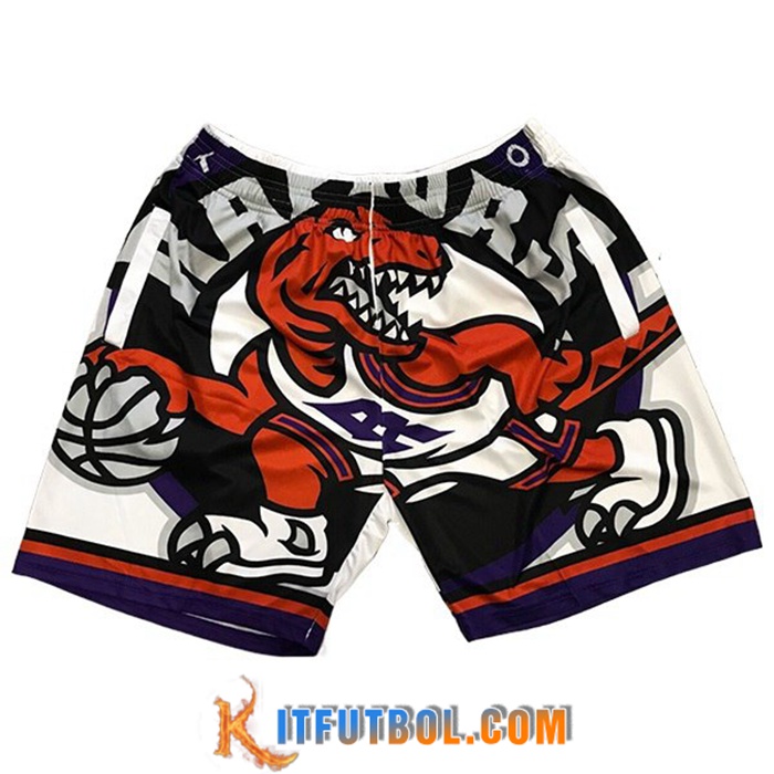 Cortos NBA Toronto Raptors Blanco