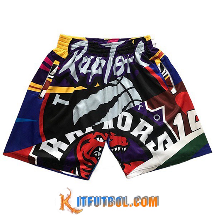 Cortos NBA Toronto Raptors Violeta/Negro