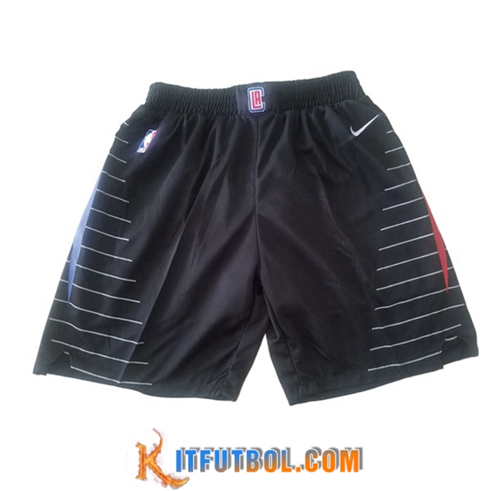 Cortos NBA Los Angeles Clippers Negro