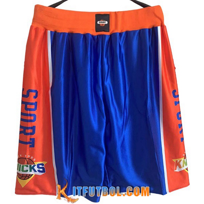Cortos NBA New York Knicks Azul