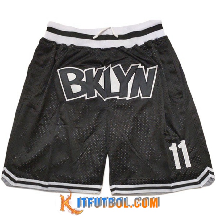 Cortos NBA Brooklyn Nets Negro