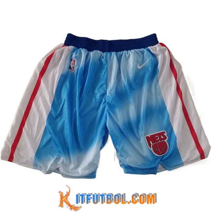 Cortos NBA Brooklyn Nets Azul Claro