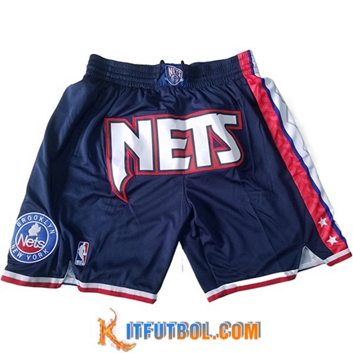 Cortos NBA Brooklyn Nets Azul Oscuro