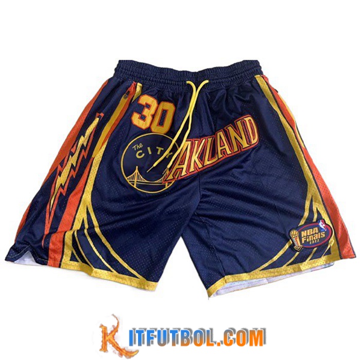 Cortos NBA Golden State Warriors Azul Oscuro