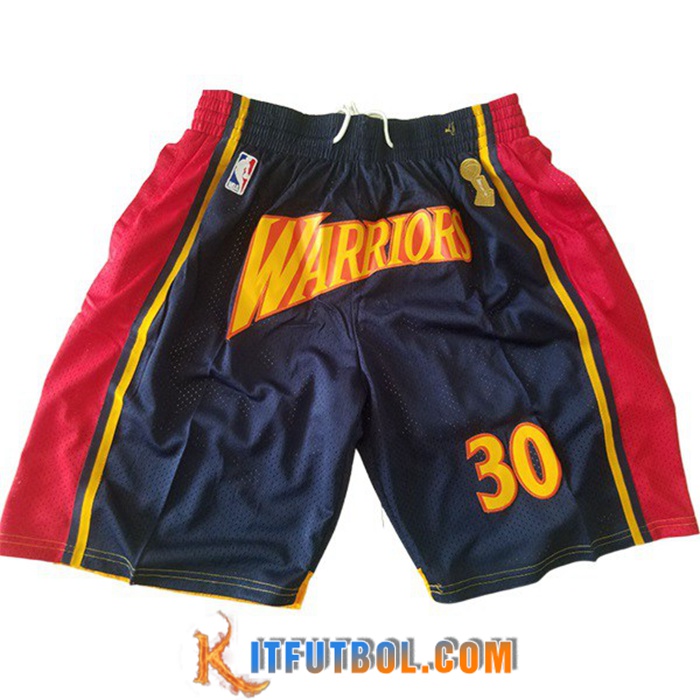Cortos NBA Golden State Warriors Azul Oscuro