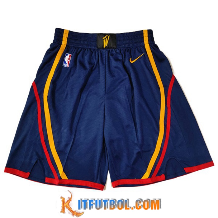 Cortos NBA Golden State Warriors Azul Oscuro