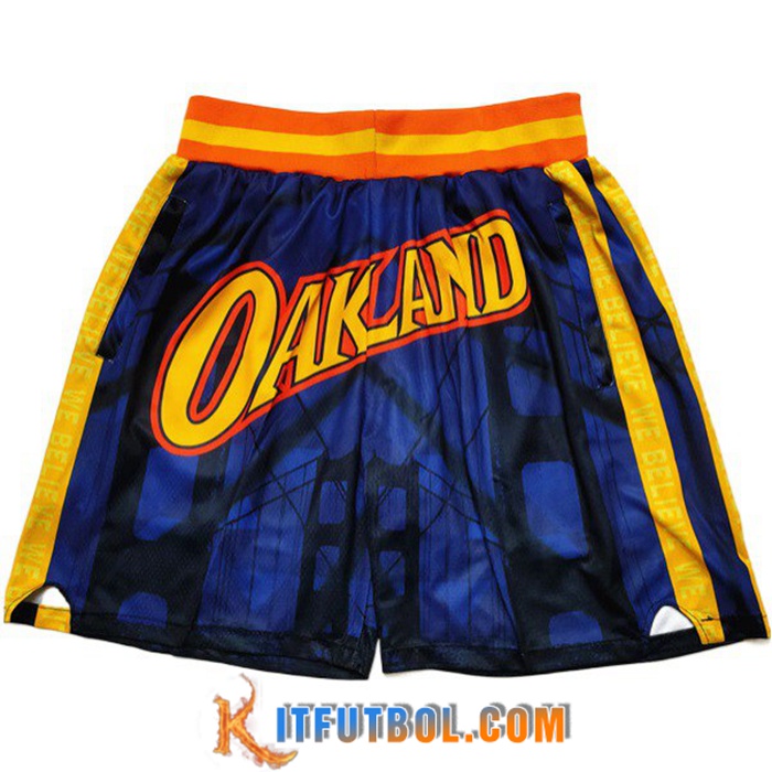 Cortos NBA Golden State Warriors Azul