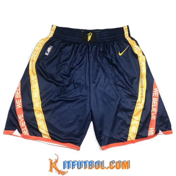 Cortos NBA Golden State Warriors Azul Oscuro
