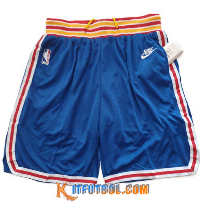 Cortos NBA Golden State Warriors Azul