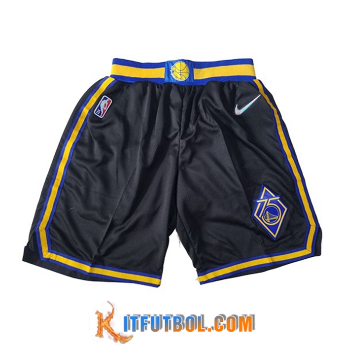Cortos NBA Golden State Warriors Negro