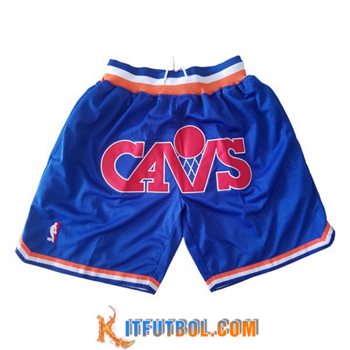 Cortos NBA Cleveland Cavaliers Azul