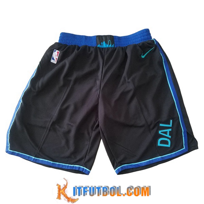 Cortos NBA Dallas Mavericks Negro