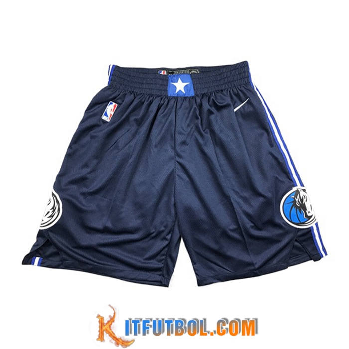 Cortos NBA Dallas Mavericks Azul Oscuro