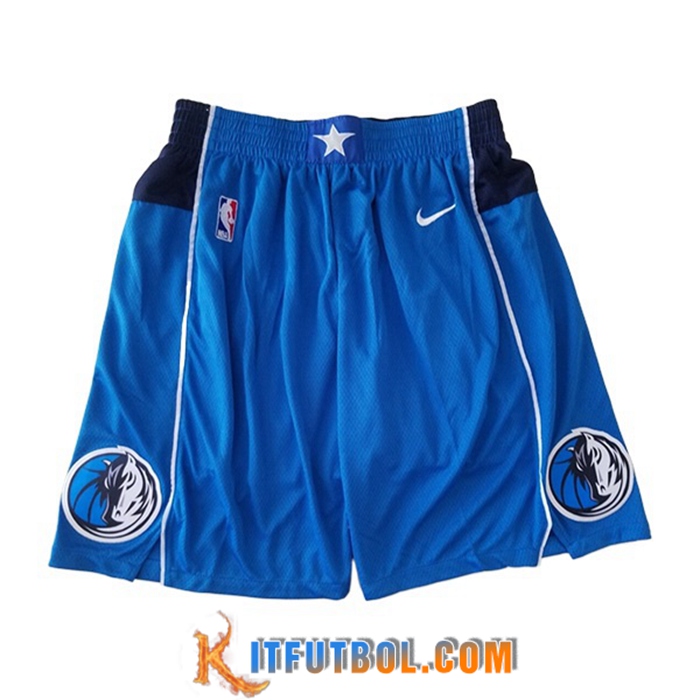 Cortos NBA Dallas Mavericks Azul