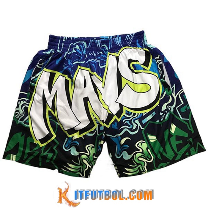 Cortos NBA Dallas Mavericks Verde