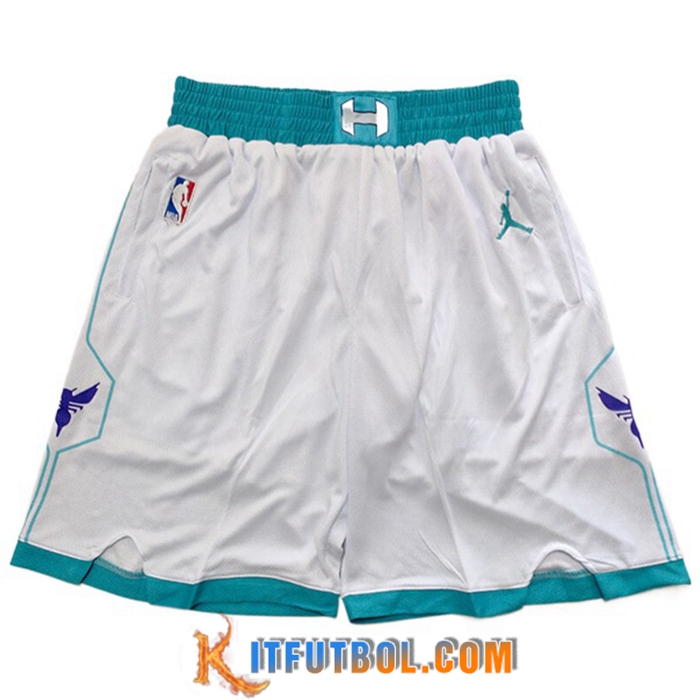 Cortos NBA Charlotte Hornets Blanco