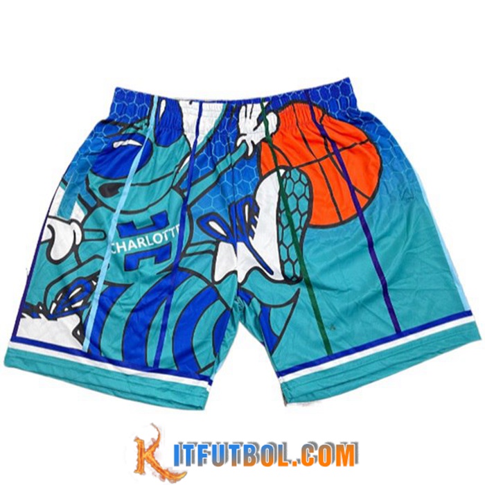 Cortos NBA Charlotte Hornets Verde
