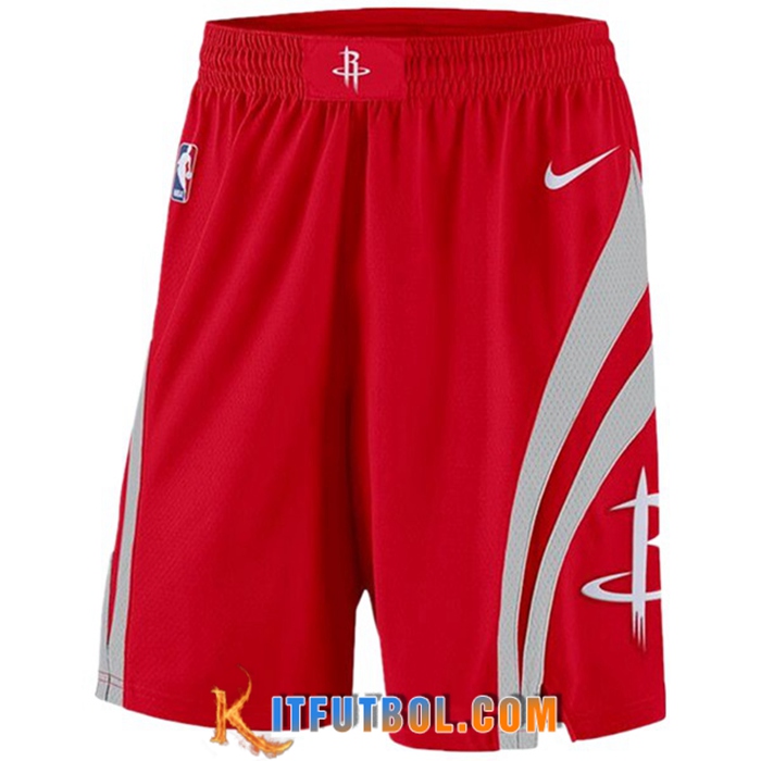 Cortos NBA Houston Rockets Rojo