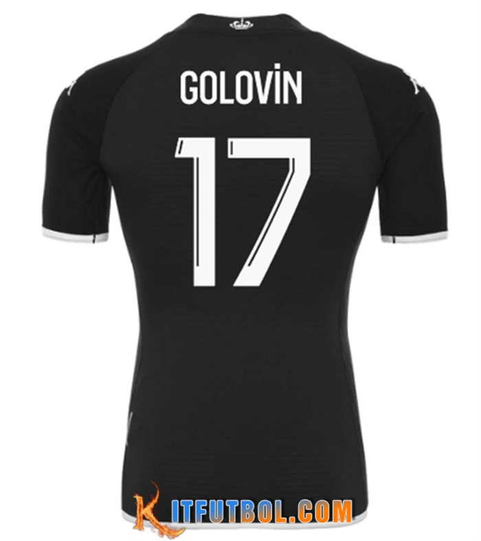 Camisetas De Futbol AS Monaco (GOLOVIN #17) 2022/2023 Segunda