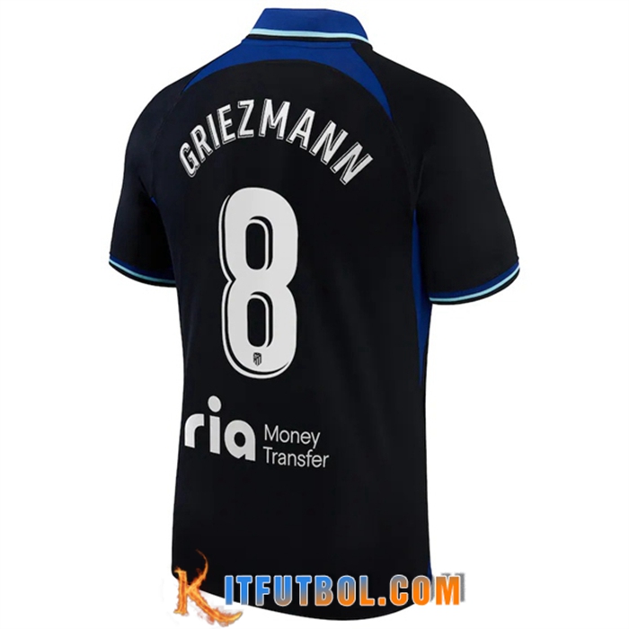 Camisetas De Futbol Atletico Madrid (GRIEZMANN #8) 2022/2023 Segunda