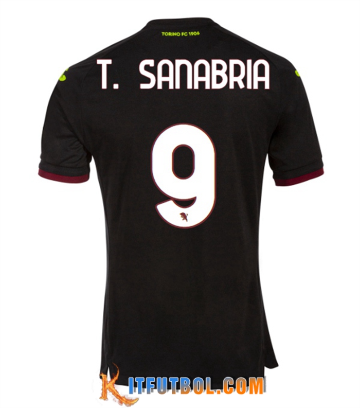 Camisetas De Futbol Torino (T. SANABRIA #9) 2022/2023 Tercera