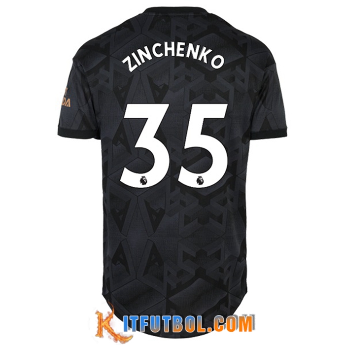 Camisetas De Futbol Arsenal (ZINCHENKO #35) 2022/2023 Segunda