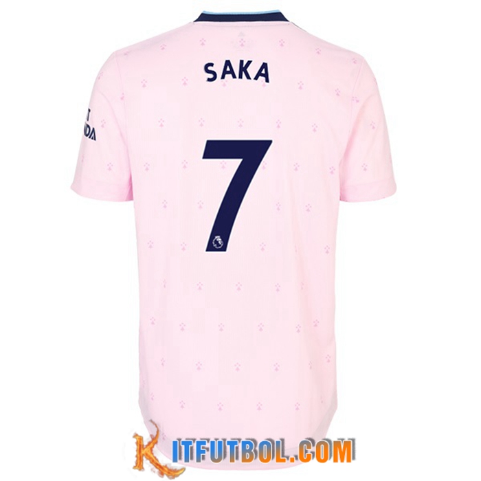 Camisetas De Futbol Arsenal (SAKA #7) 2022/2023 Tercera