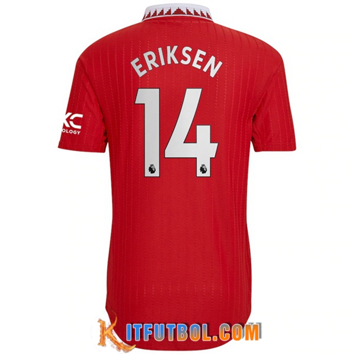 Camisetas De Futbol Manchester United (ERIKSEN #14) 2022/2023 Primera