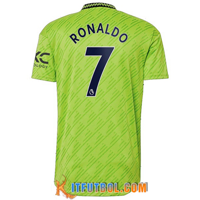 Camisetas De Futbol Manchester United (RONALDO #7) 2022/2023 Tercera
