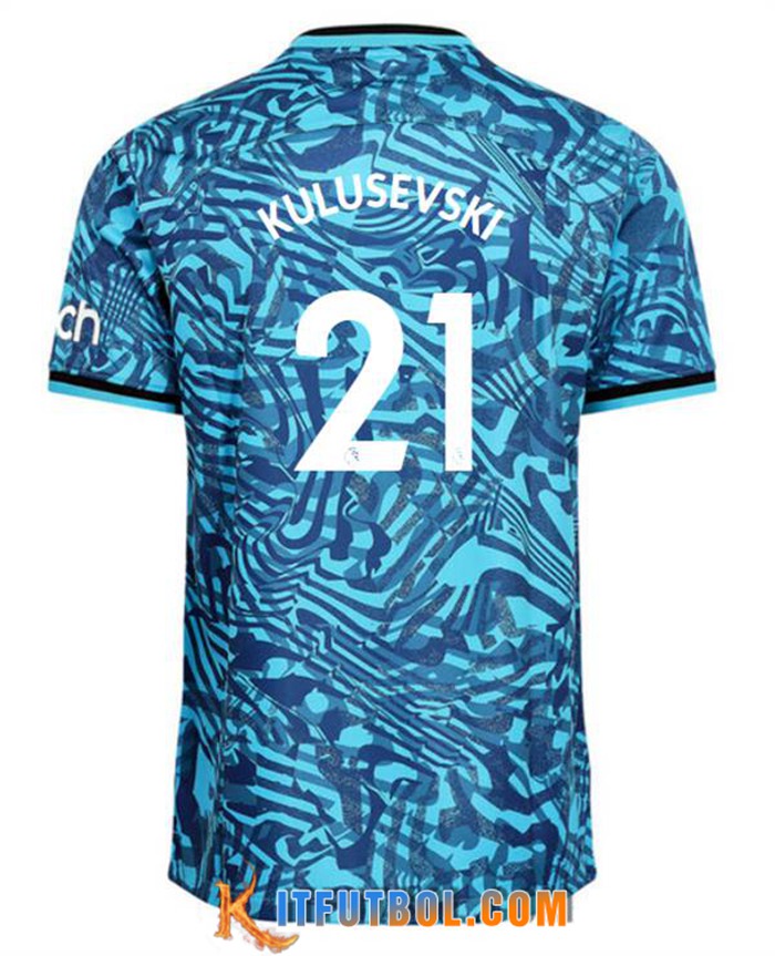 Camisetas De Futbol Tottenham Hotspur (KULUSEVSKI #21) 2022/2023 Tercera