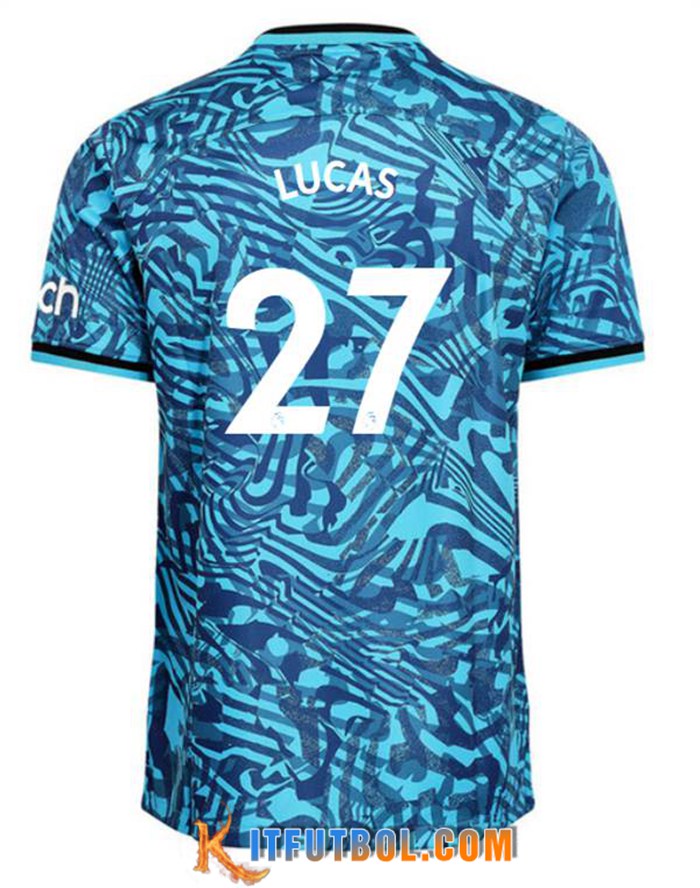 Camisetas De Futbol Tottenham Hotspur (LUCAS #27) 2022/2023 Tercera