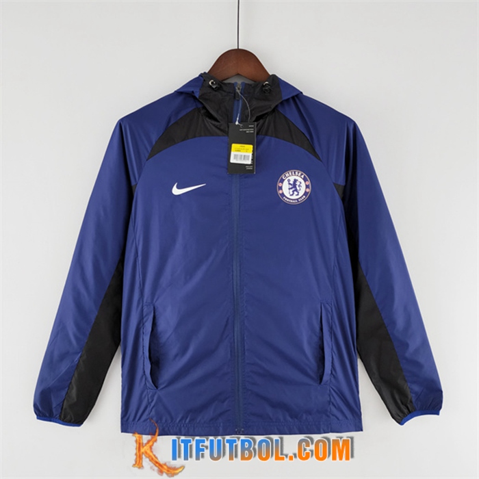 Rompevientos FC Chelsea Azul/Negro 2022/2023