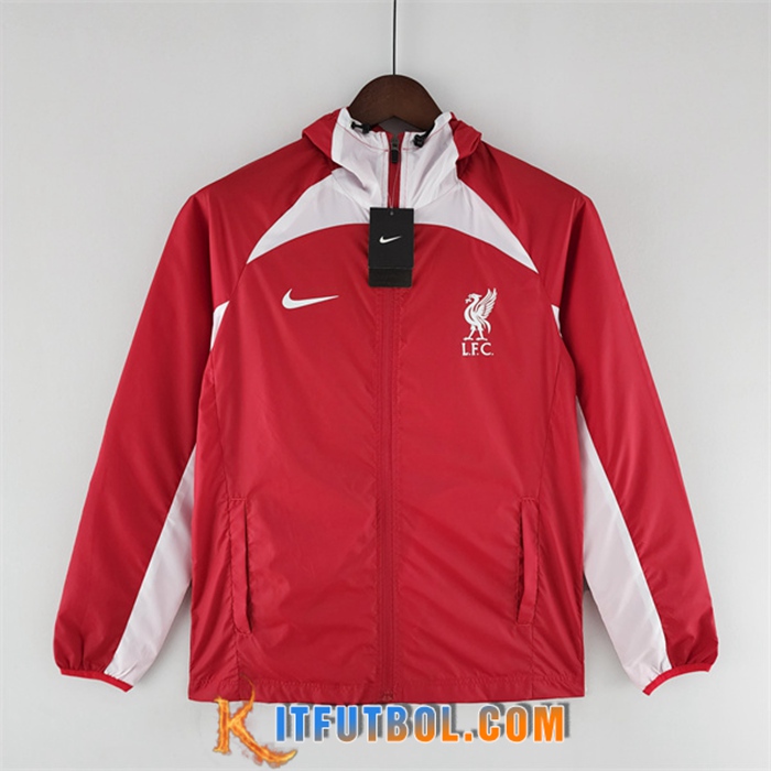 Rompevientos FC Liverpool Rojo/Blanco 2022/2023