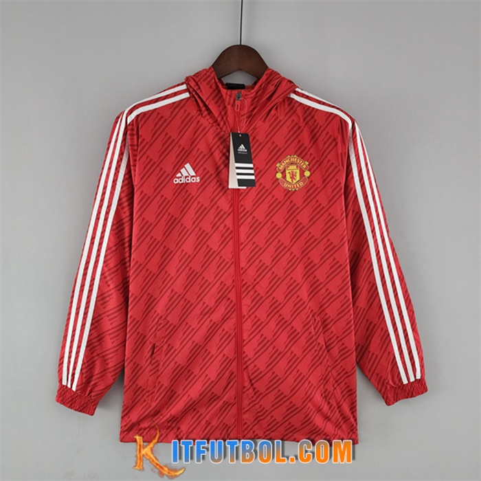 Rompevientos Manchester United Rojo 2022/2023